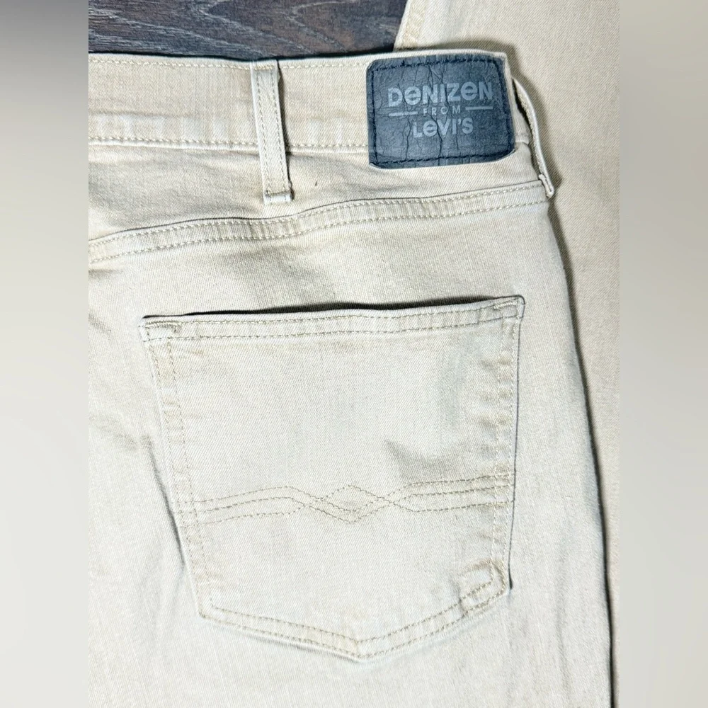 DENIZEN from Levi's MENS 231 slim khaki denim jeans 38